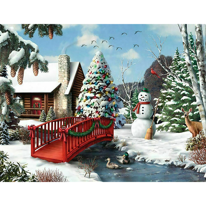 Winter's Home 500-Piece Puzzle 34-01604