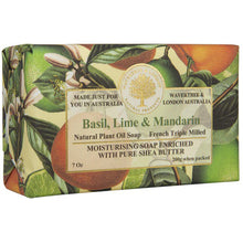 Basil, Lime & Mandarin Australian Natural Soap Bar WL-19