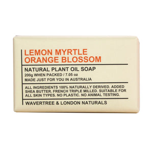 Lemon Myrtle Orange Blossom Natural Soap Bar WL-34