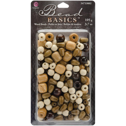 Basic round wooden beads