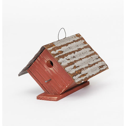 Wooden wren house