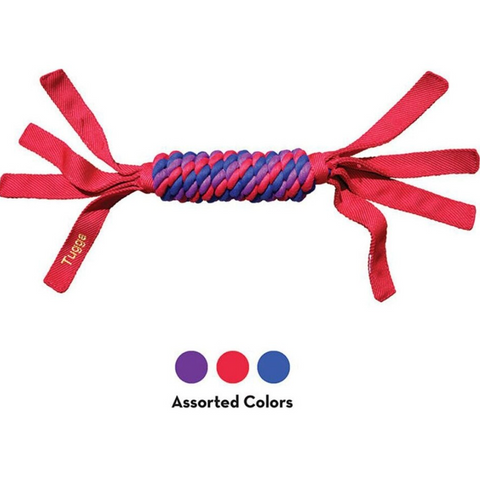Kong Tugga Wubba dog toy in red