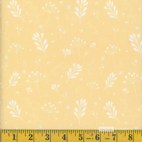 yellow, Mindy Pine Skin Floral Fabric 1382