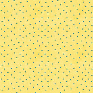 Sunflower Sweet Collection Dots All Over Cotton Fabric yellow