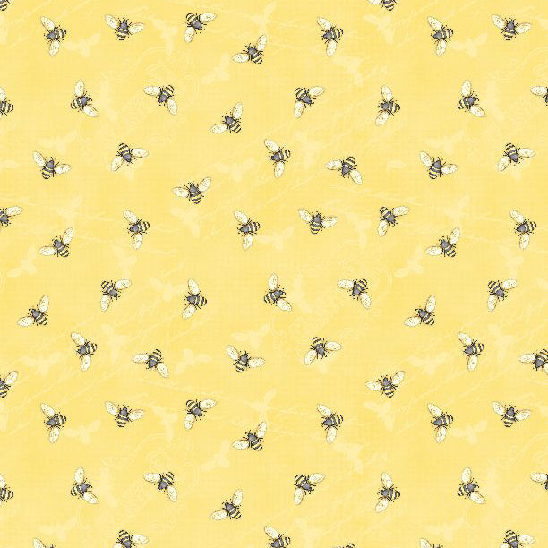 Wilmington Prints In Bloom Bee Toss Cotton Fabric 33885 – Good's Store  Online