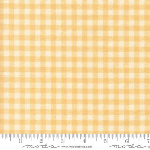 yellow, Handmade Sweetness Collection Plaid Cotton Fabric 31797