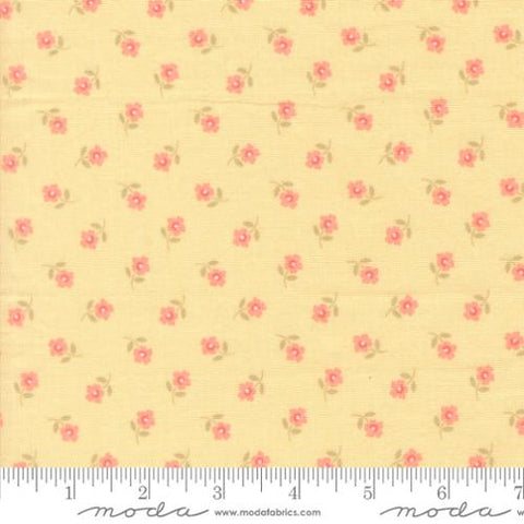 yellow, Handmade Sweetness Collection Posies Cotton Fabric 31794