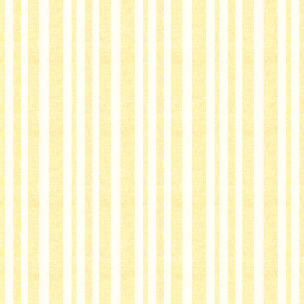 yellow, Lavender Lemonade Collection Linen Stripe Cotton Fabric 39887