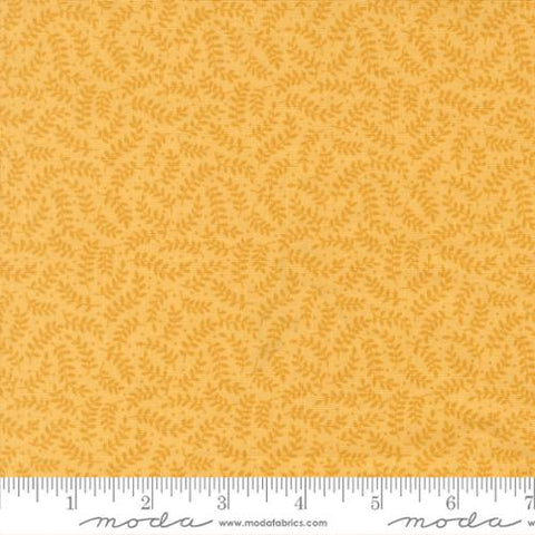 yellow, My Secret Garden Collection Crawling Vines Cotton Fabric 20986
