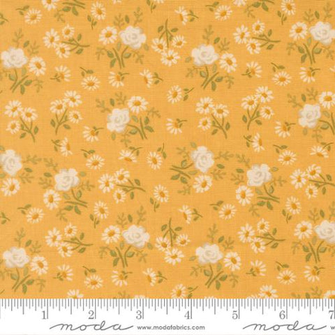 yellow, My Secret Garden Collection Rose Garden Cotton Fabric 20985
