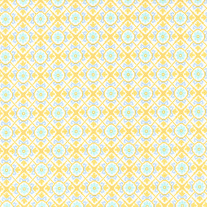 Sunflowers in My Heart Collection Checks and Plaids Cotton Fabric 27324 yellow