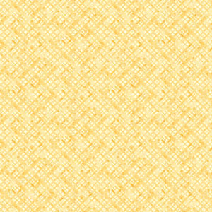 yellow, Sunlit Serenade Collection Plaid Cotton Fabric 40775