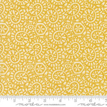 Tango Collection Swirls Cotton Fabric 27337 yellow