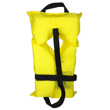 Seachoice Yellow Life Jacket for Children showing back