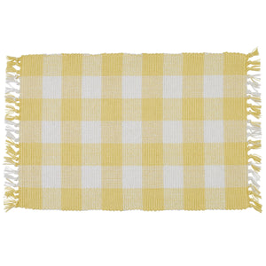 yellow placemat