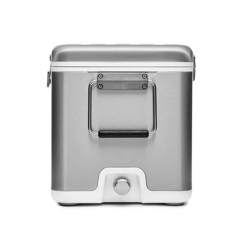 Yeti V cooler with drain plug