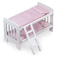 Baby Doll Bunk Bed with Bedding & Ladder 1855