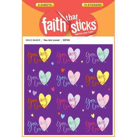 You Are Loved stickers
