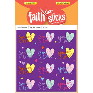 Faith That Sticks Mini Red Heart Stickers 92752 – Good's Store Online