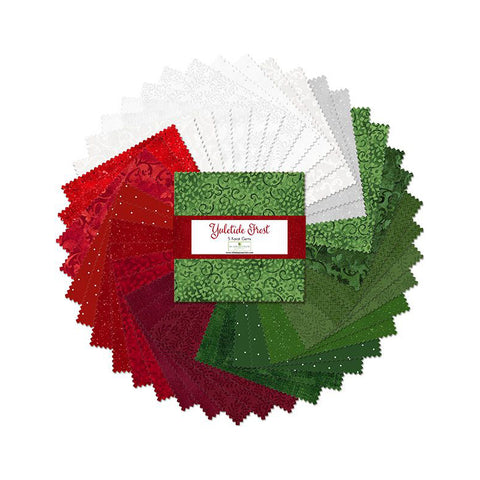 yuletide, Wilmington 5 Karat Gems Precut Fabric Squares 507