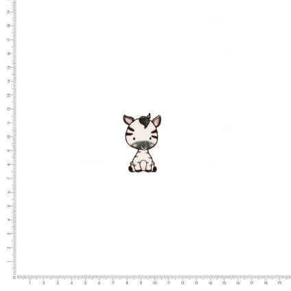 Baby Animal Applique M16479 zebra