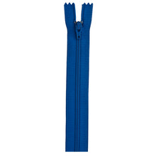 Yale blue 22-inch zipper