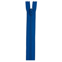 Yale blue 20-inch zipper