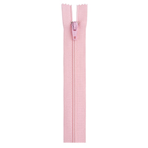 Light pink 22-inch zipper