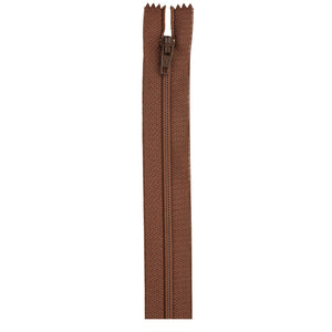 London tan 22-inch zipper