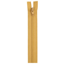 Gold 22-inch zipper