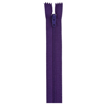 Purple 22-inch zipper