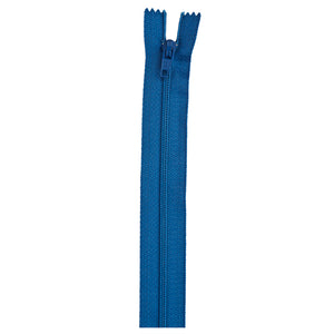 Soldier blue zipper