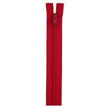 Red zipper