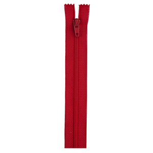 Red Coats zipper 18-inch