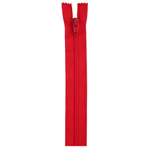 Atom red  22-inch zipper