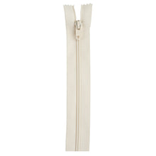 Natural  22-inch zipper