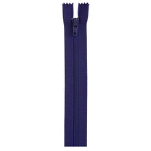 Deep purple 22-inch zipper