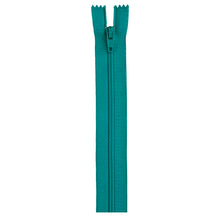 Blue Turquoise 22-inch zipper