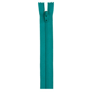 Blue Turquoise 22-inch zipper