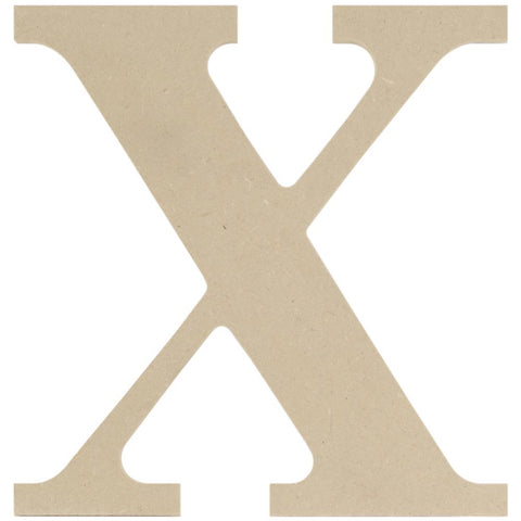 Classic Wooden Letters & Numbers MDF9