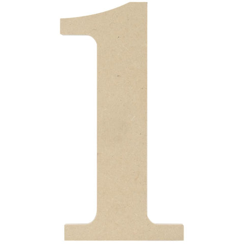 Classic Wooden Letters & Numbers MDF9