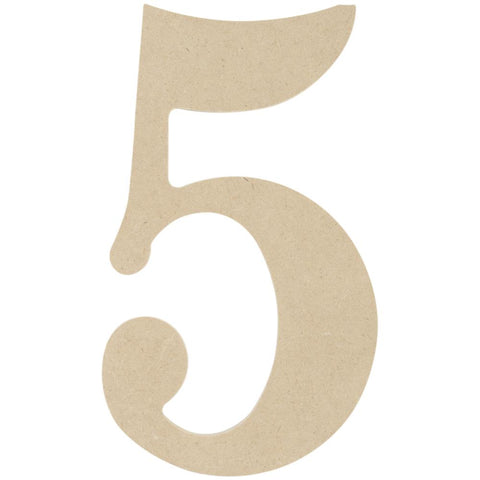 Classic Wooden Letters & Numbers MDF9