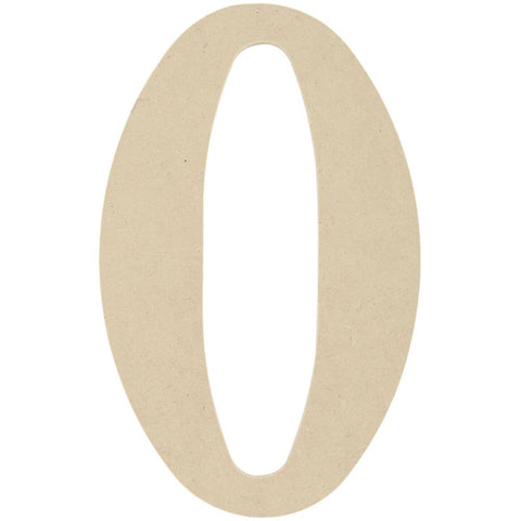 Classic Wooden Letters & Numbers MDF9