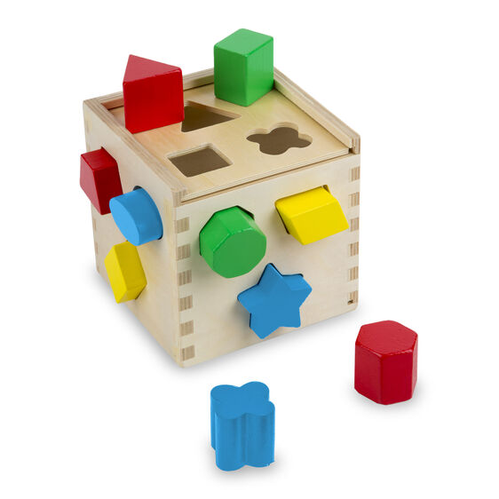 Shape sorting cube.