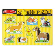 8 Piece Pets Sound Puzzle 730