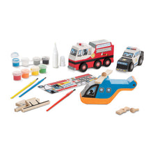 Created by Me! Rescue Vehicles Wooden Craft Kit 9528