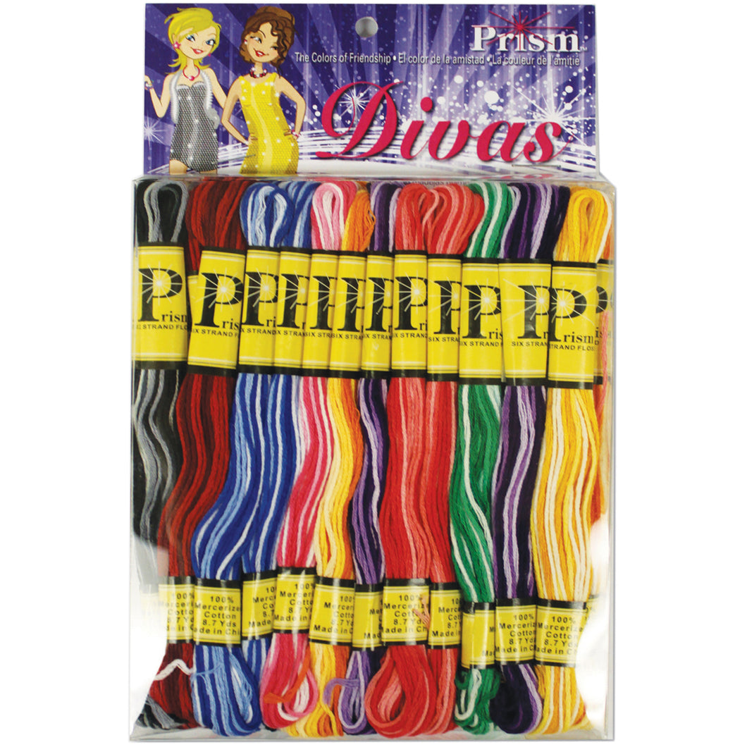 The Colors of Friendship Prism Embroidery Thread