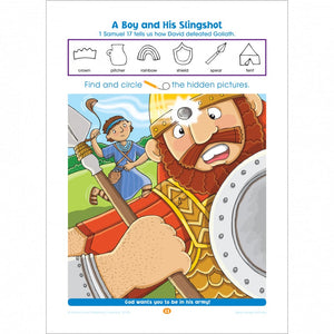 Bible Hidden Pictures Preschool Workbook 02120