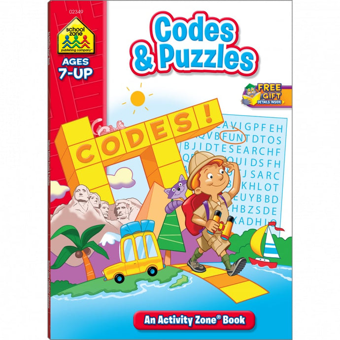 Codes and Puzzles Activity Workbook 02349 