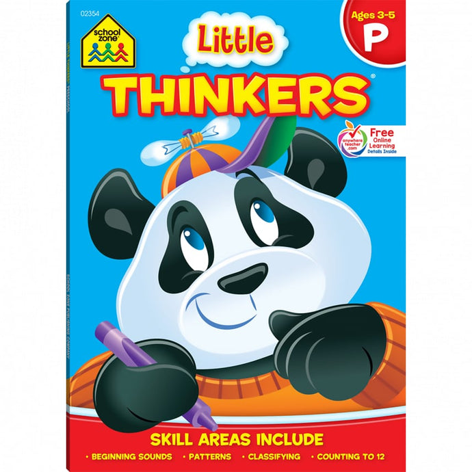 Little Thinkers Preschool Workbook 02354